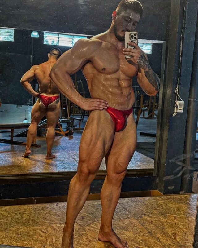 Paraguyaian gay porn performer Edgar Morel