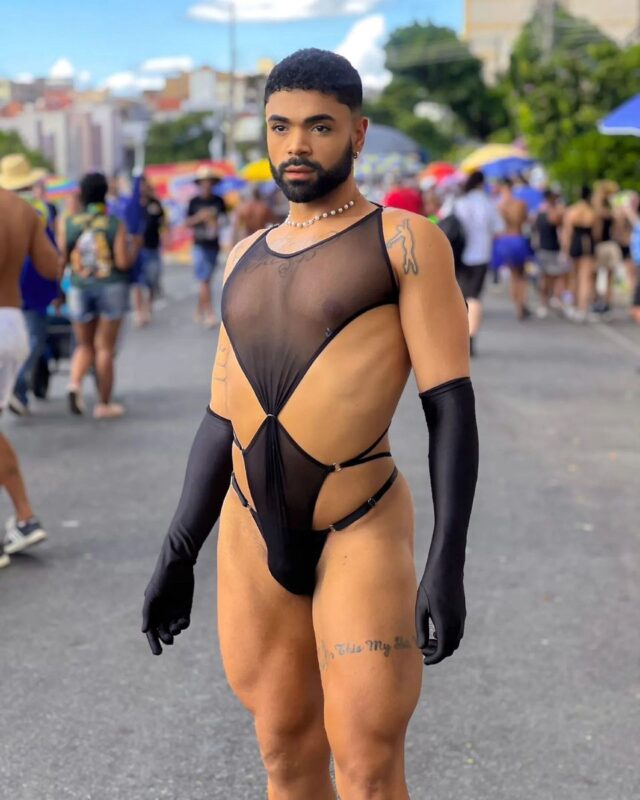 Brazilian gay porn performer Louis Portinai