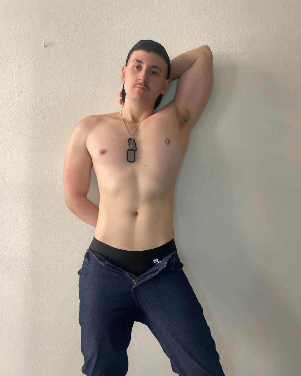 Brazillian gay porn performer Lucas Bernar