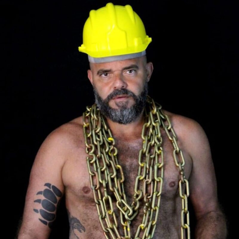 Brazilian gay porn performer Urso Parrudo