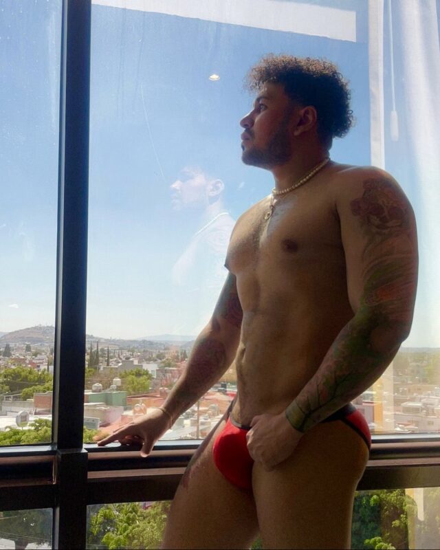 Colombian-Mexican gay porn performer Angelo Barroso