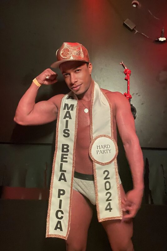 Brazilian gay porn performer Brunno XXL