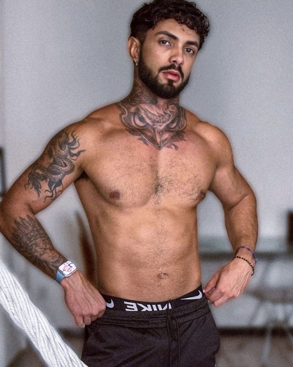 Brazilian gay porn performer Di Carvalho