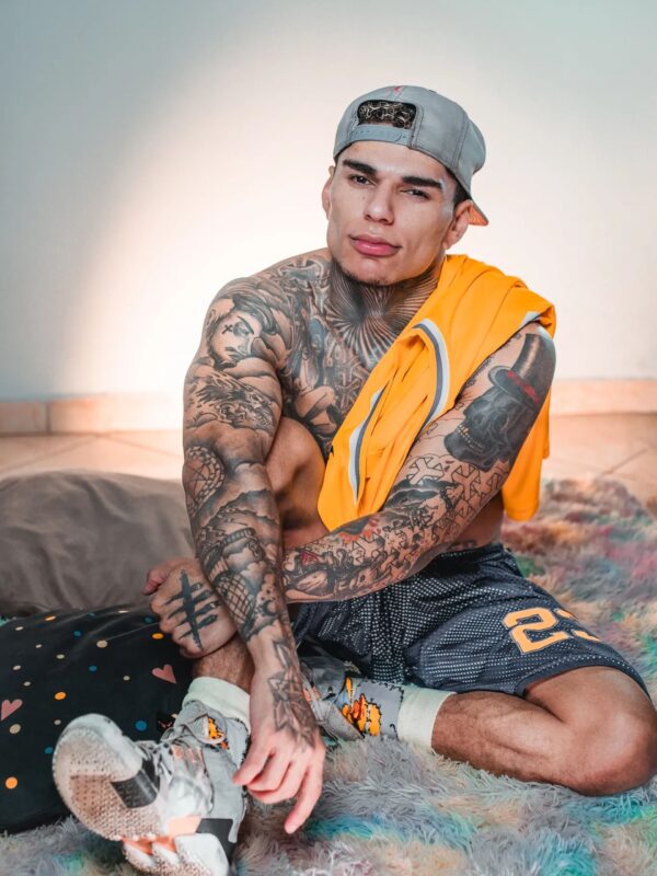 Brazilian gay porn performer Estevão Oliveira