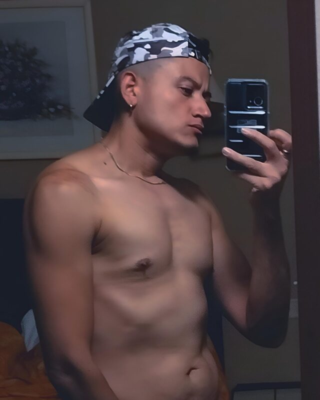 Mexican gay porn performer Farid Carper