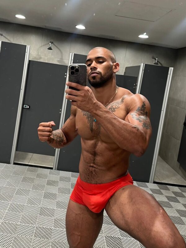 Brazilian gay porn performer Farley Ferreira