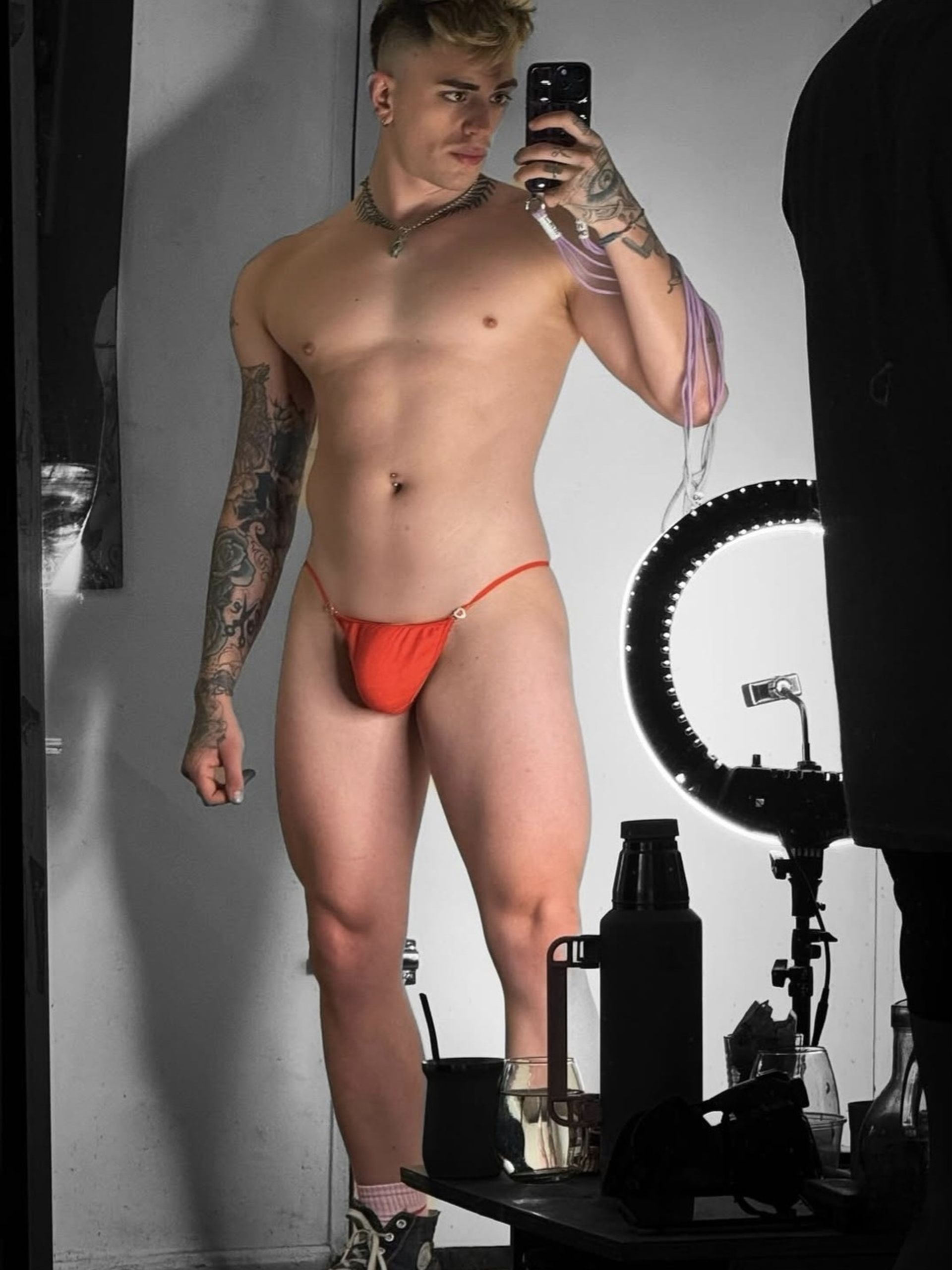 Argentinian gay porn performer Federico Del Rey