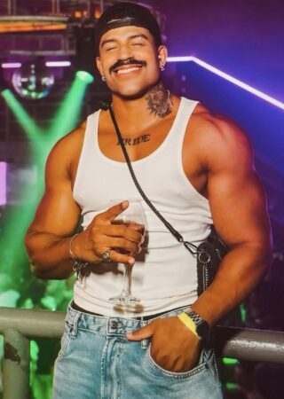 Brazilian gay porn performer Felipe Ferr