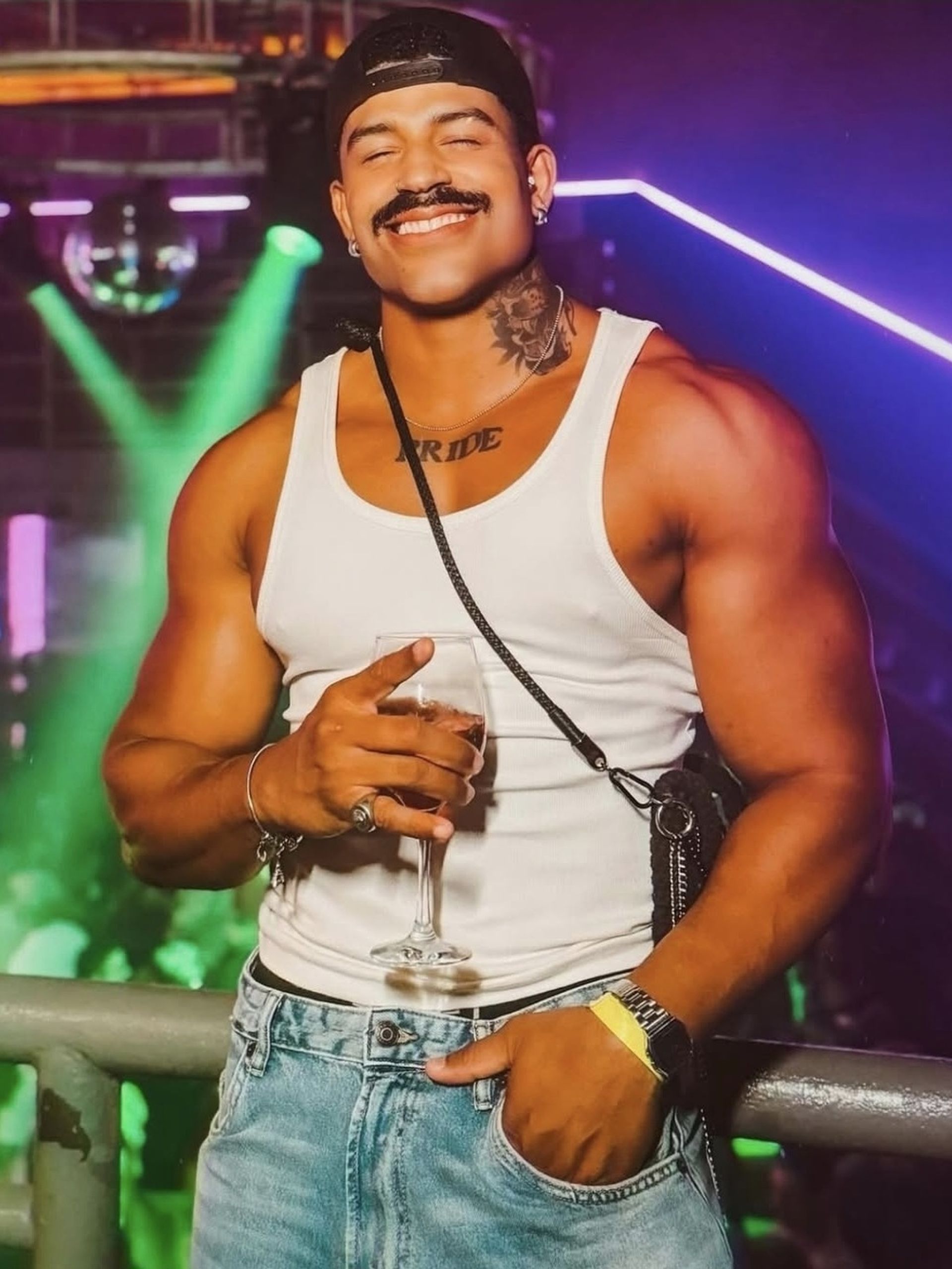 Brazilian gay porn performer Felipe Ferr