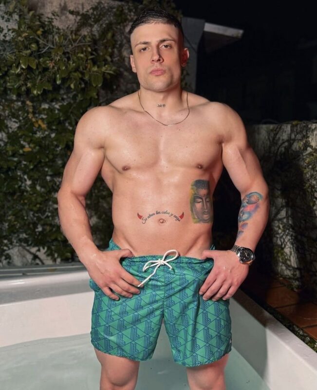 Argentinian gay porn performer Felipe Hervera