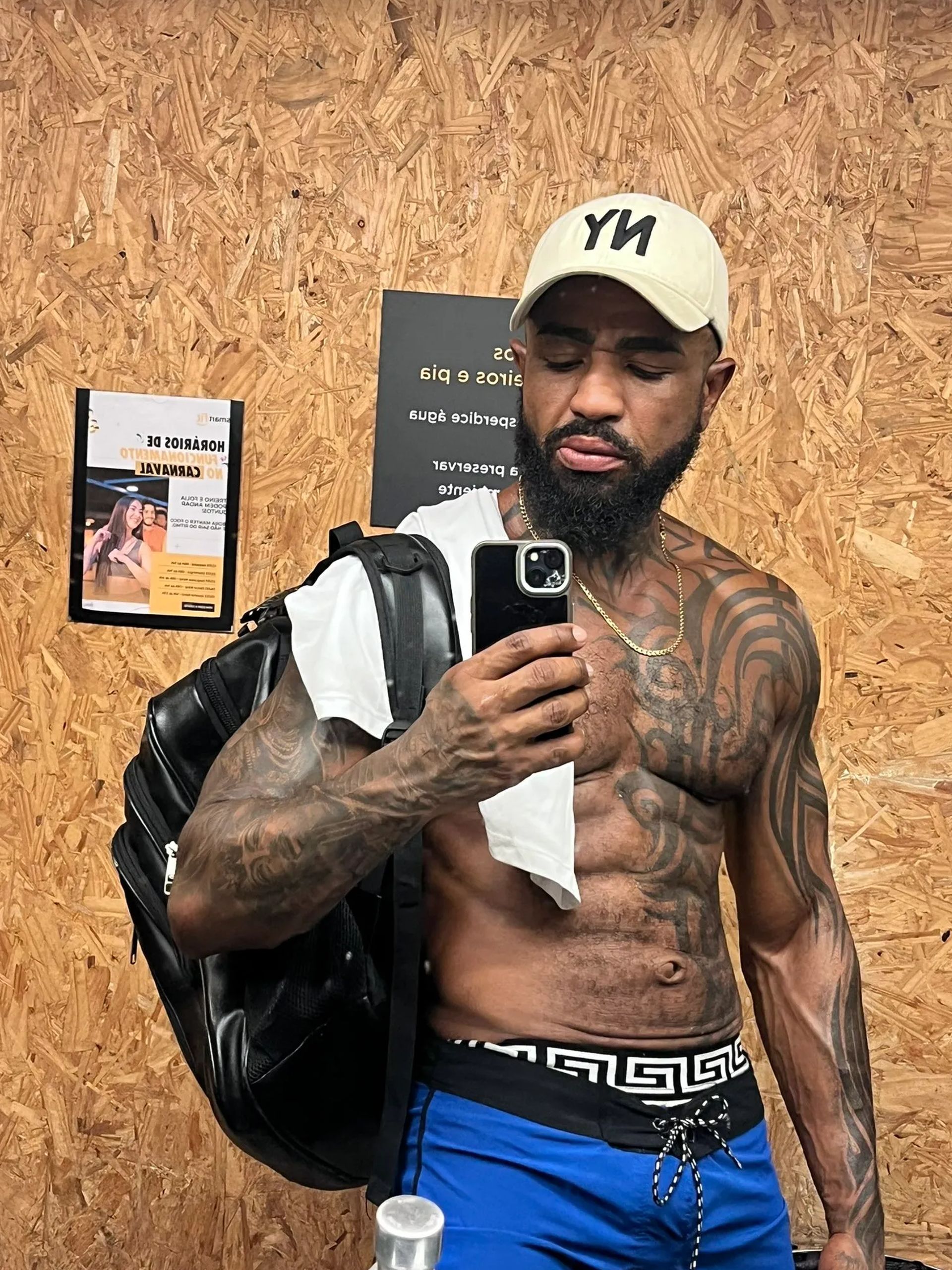 Brazilian gay porn performer Felipe Nuru