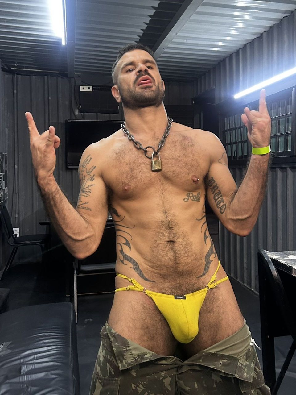 Brazilian gay porn performer Fernando Brutto
