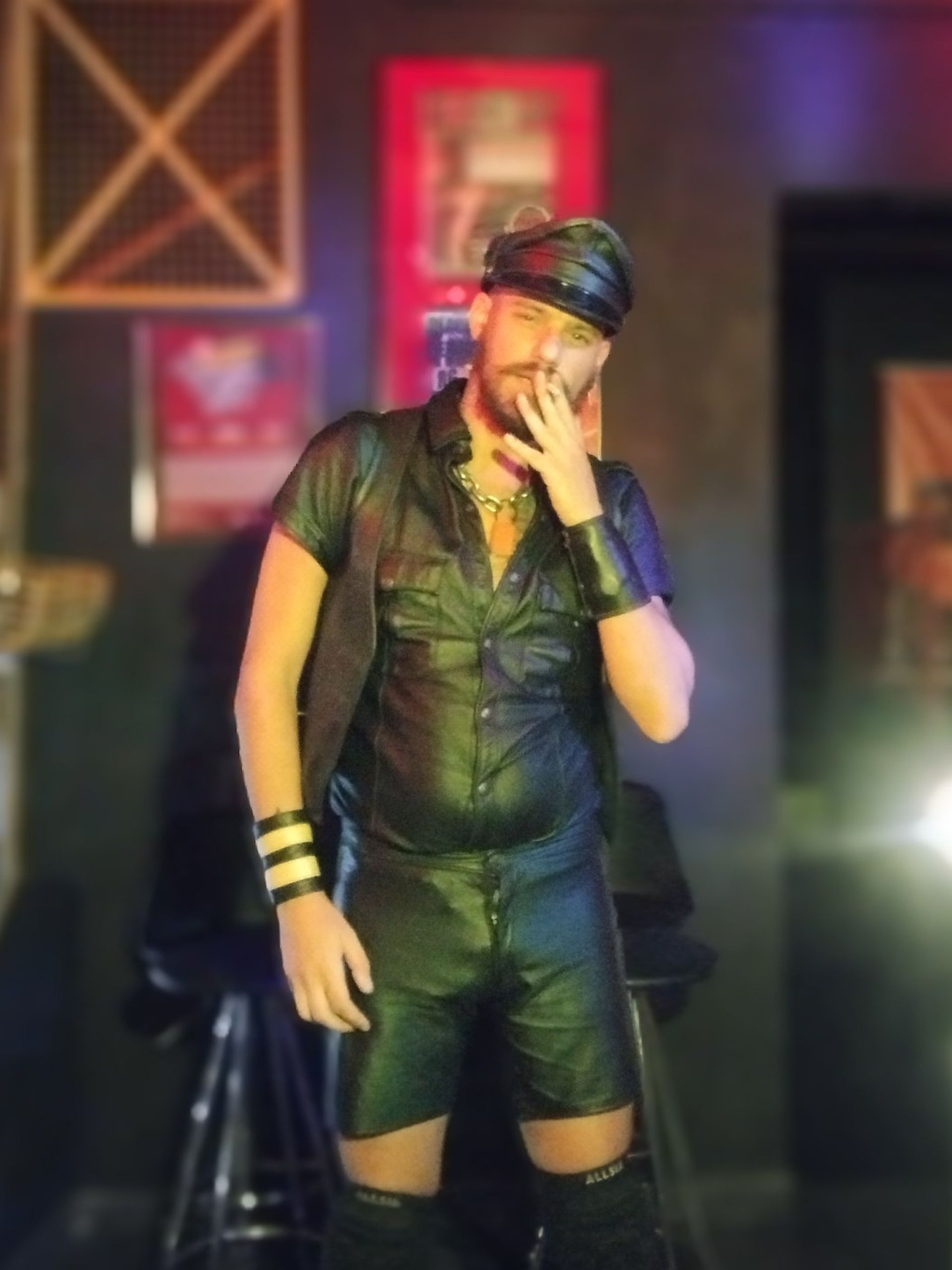 Brazilian gay porn performer Free Wolf
