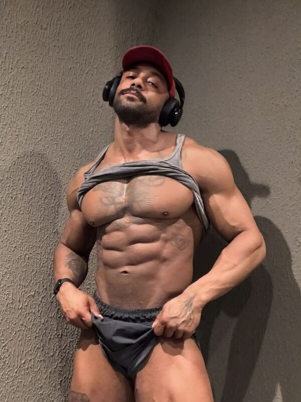 Brazilian gay porn performer Gabriel Antônio