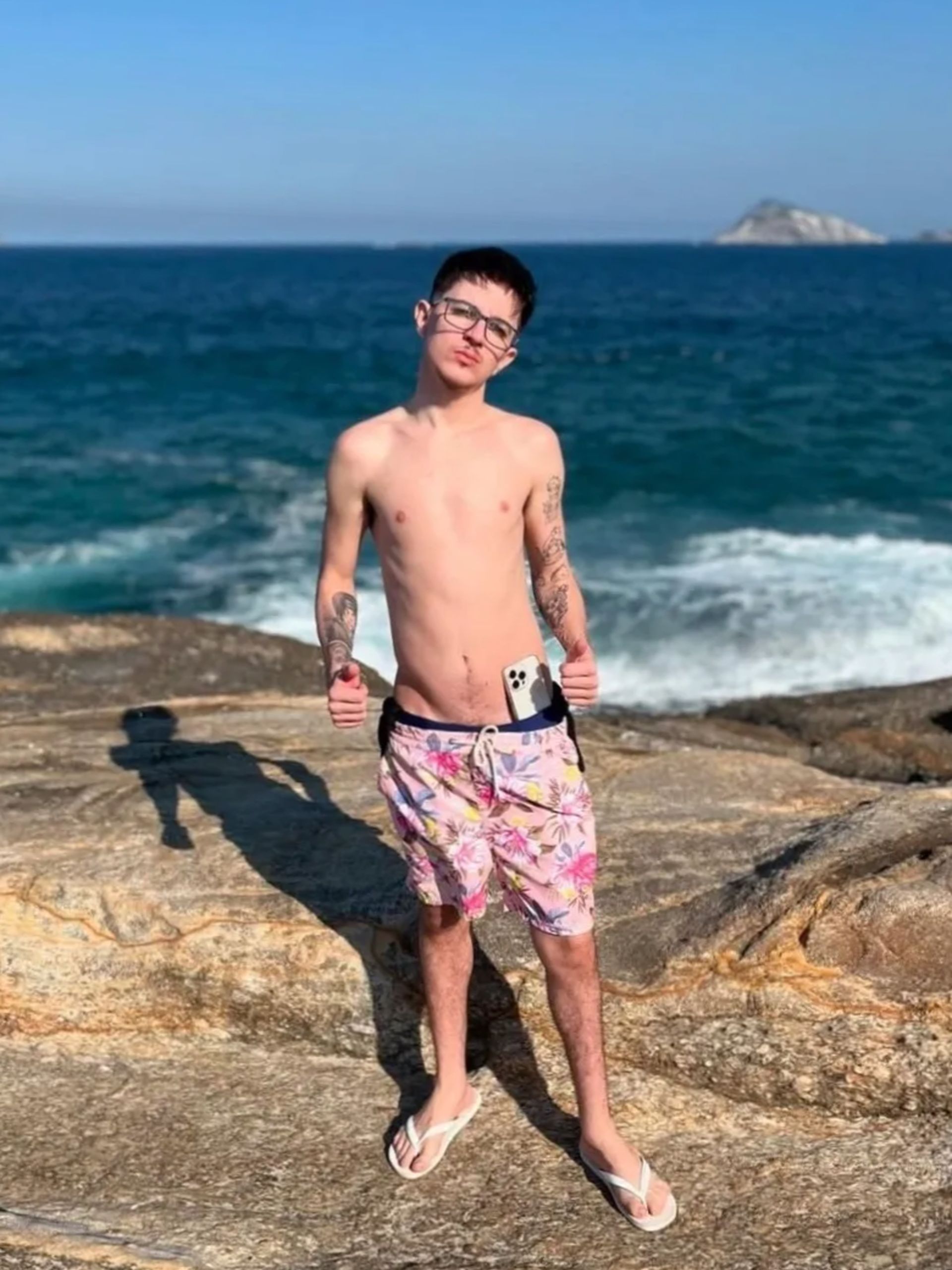 Brazilian gay porn performer Gabriel Otaku