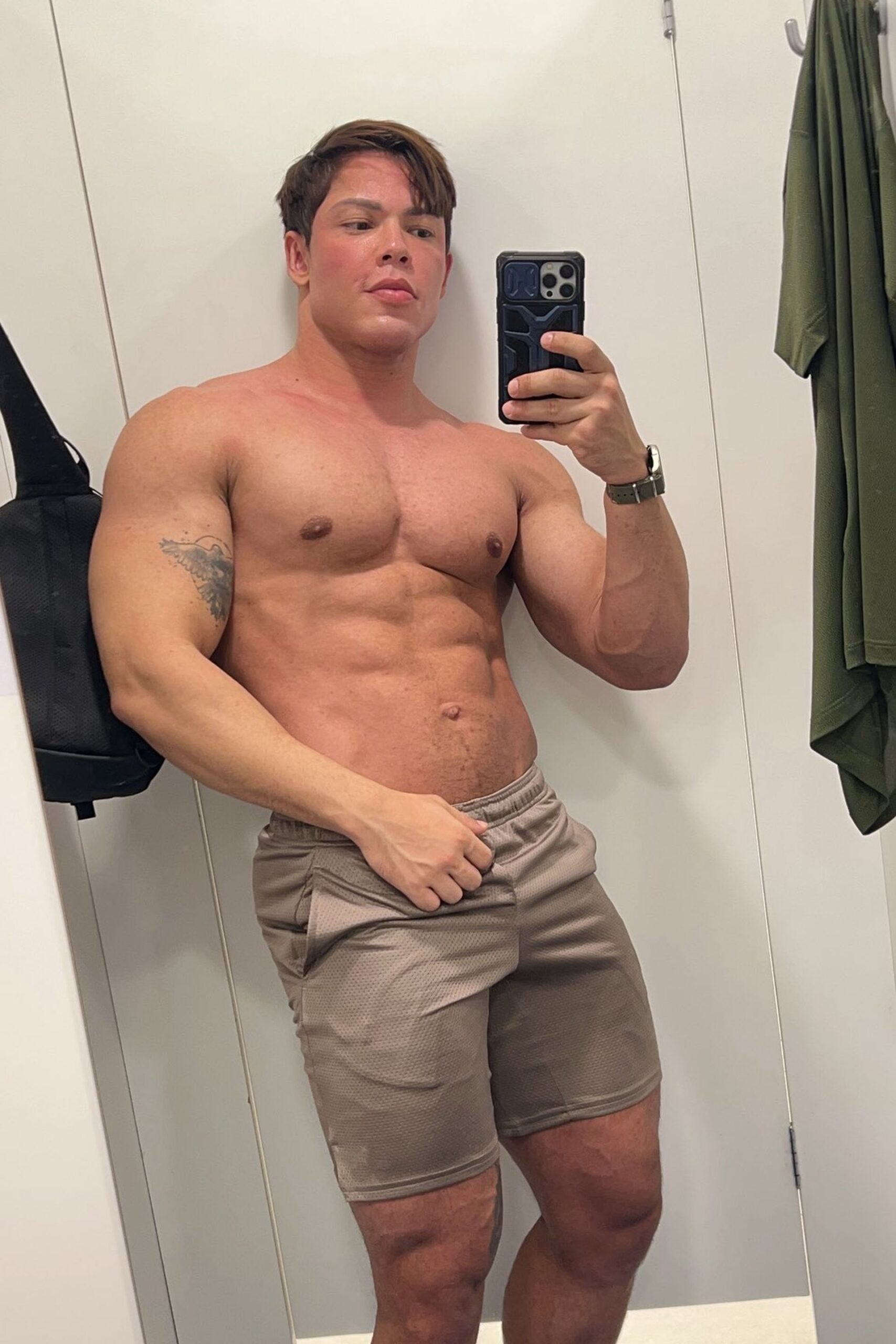 Brazilian gay porn performer Gil Holiver