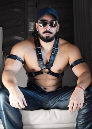 Chilean gay porn performer Gorilla King