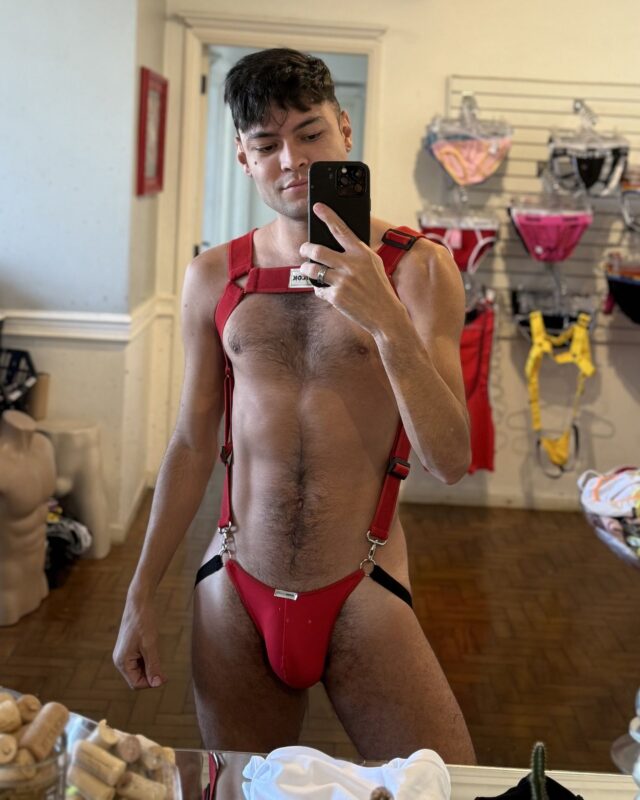 Brazilian gay porn performer Henry Navegante