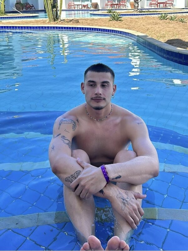 Chilean gay porn performer Juanfra