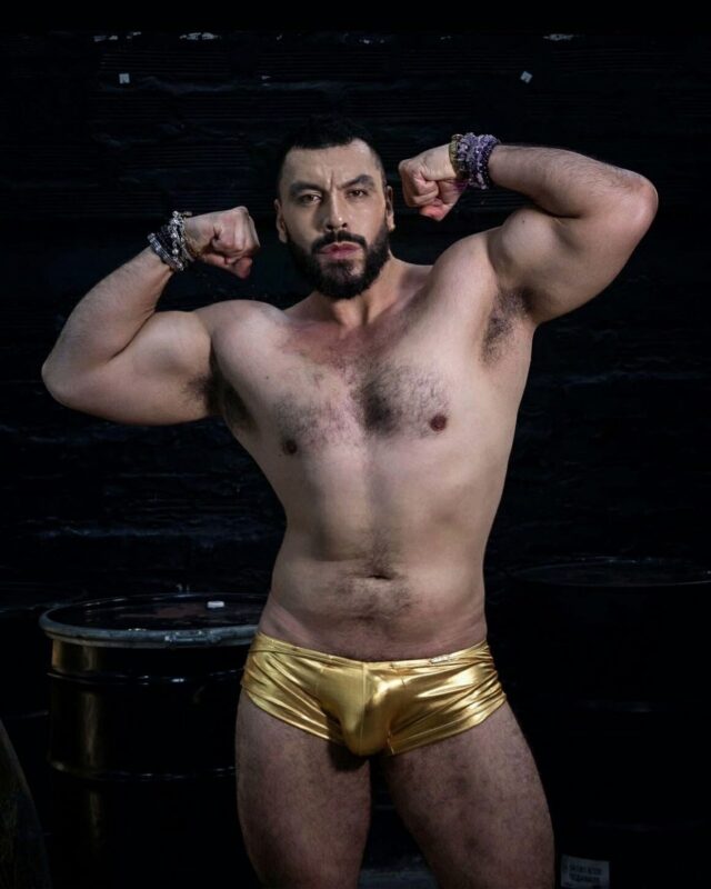Colombian gay porn performer Jupiter Colt