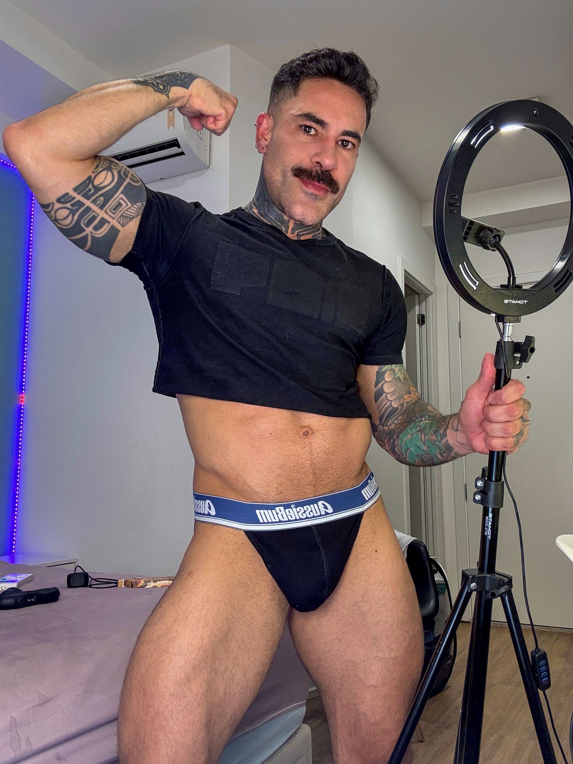 Brazilian gay porn performer Kai Meloni