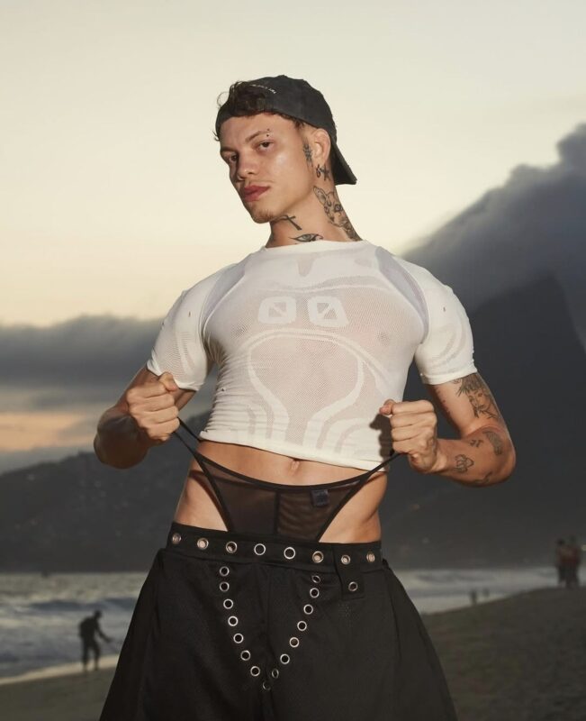 Brazilian gay porn performer Kelzzinho
