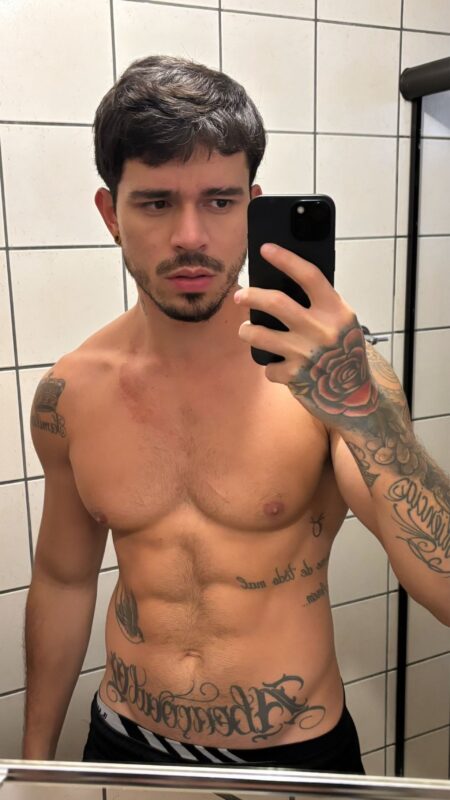 Brazilian gay porn performer Lucas Dias
