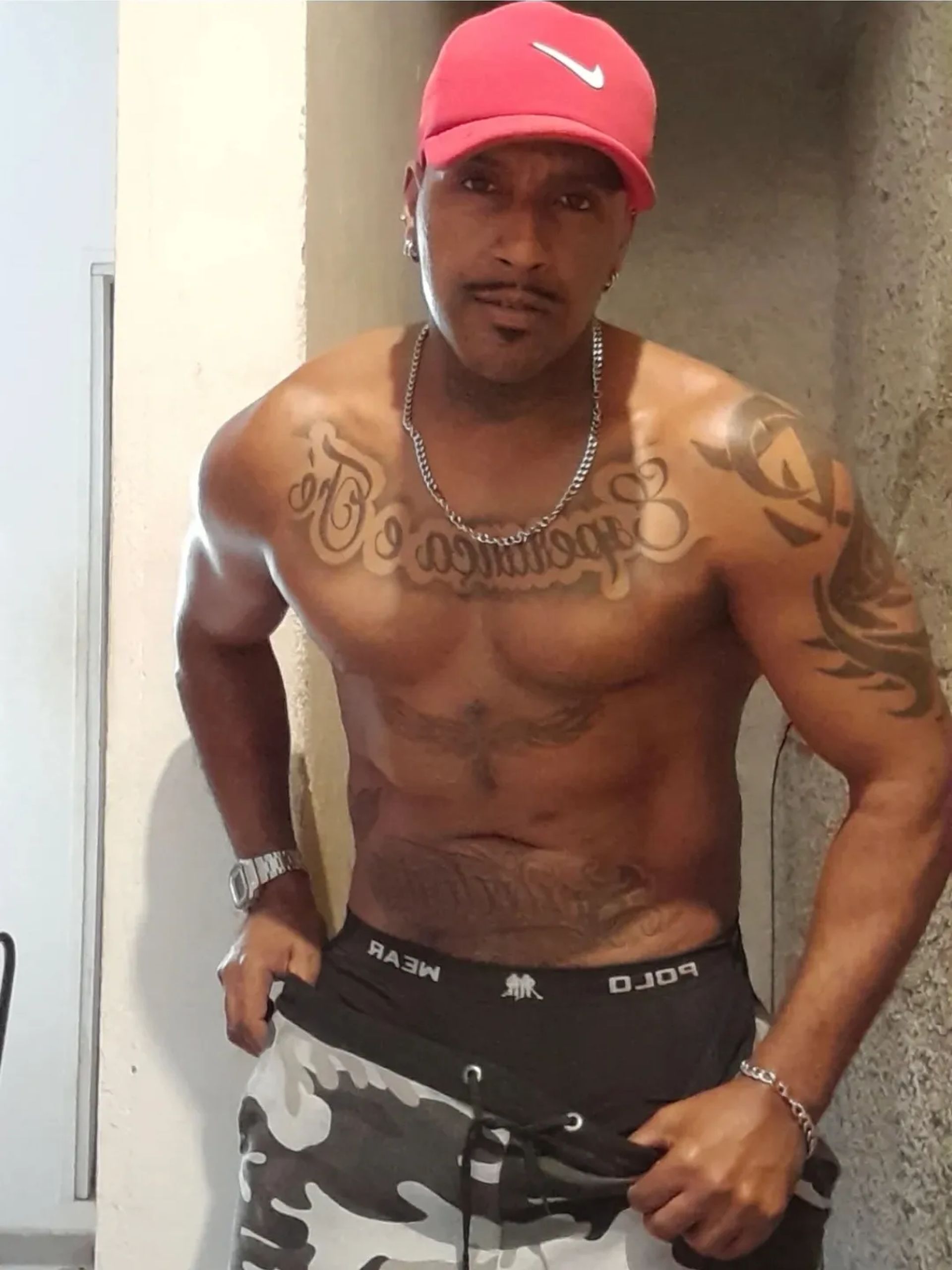 Brazilian gay porn performer Luiz Nego
