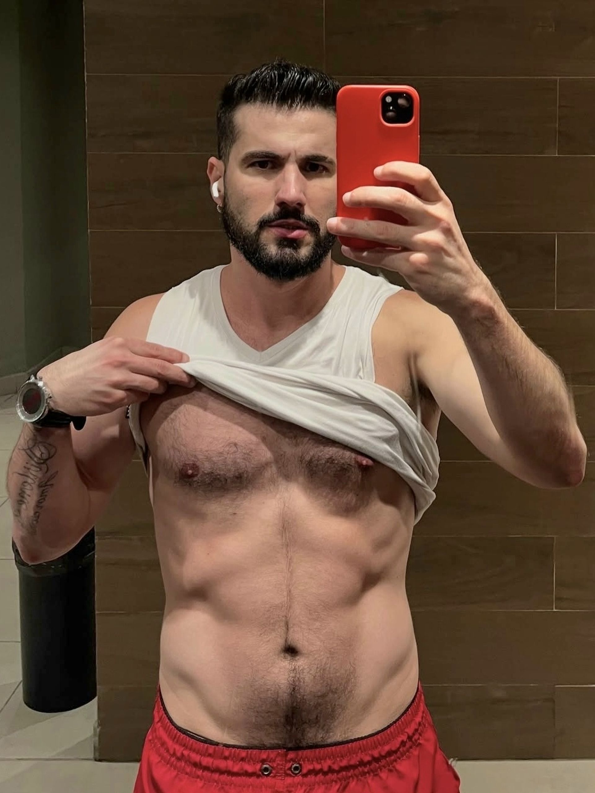 Brazillian gay porn performer Marcos Crescencio