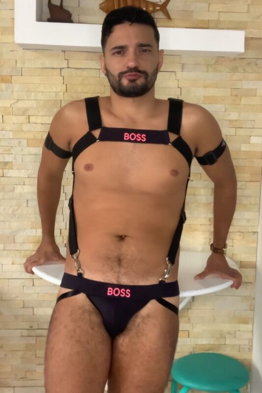 Brazilian gay porn performer Marcos Goiano