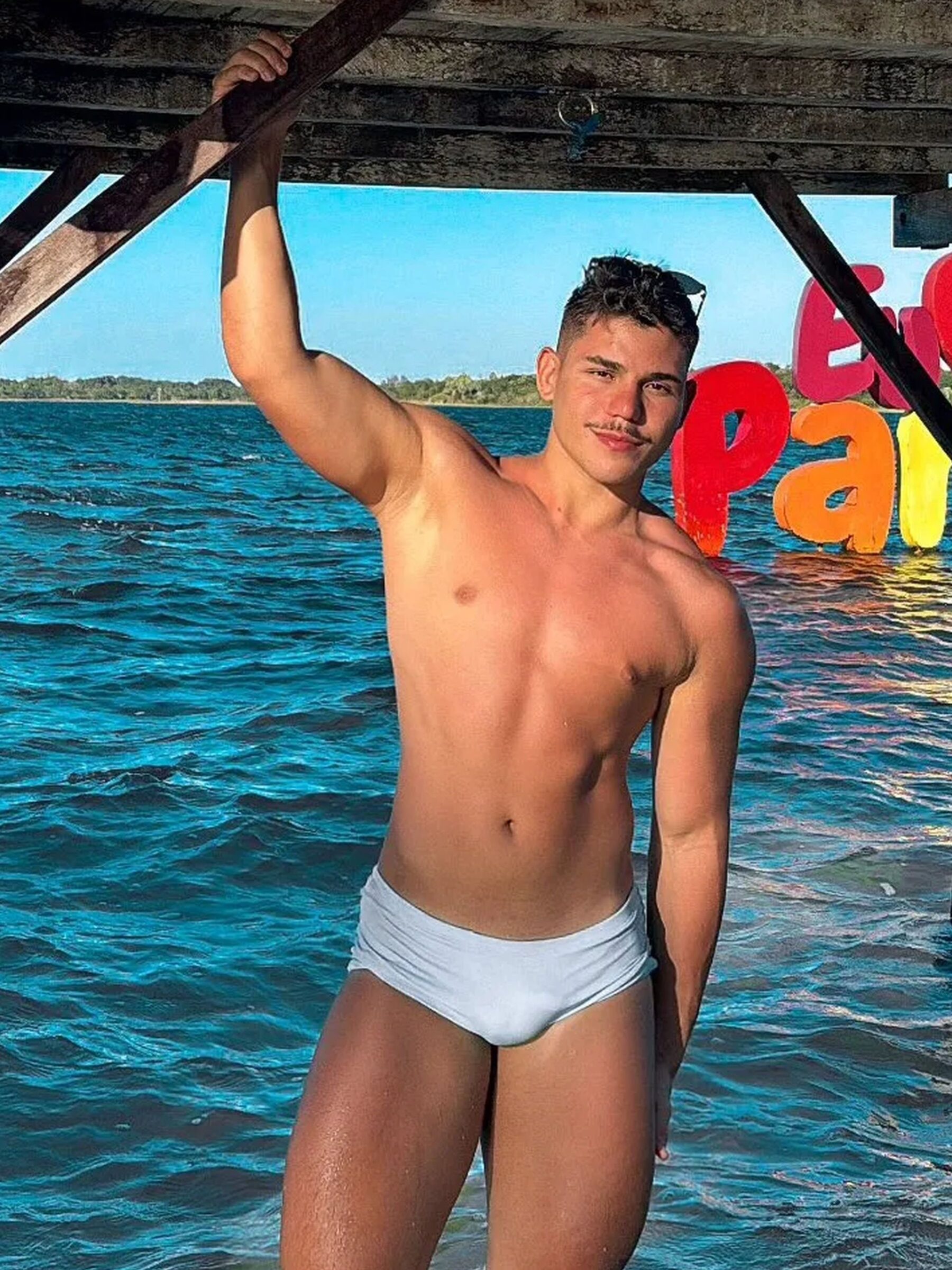 Brazilian gay porn performer Diego Mendes