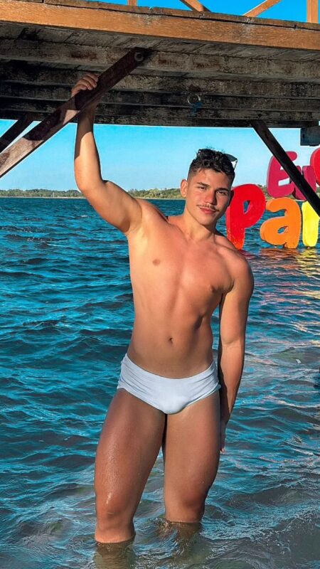 Brazilian gay porn performer Diego Mendes