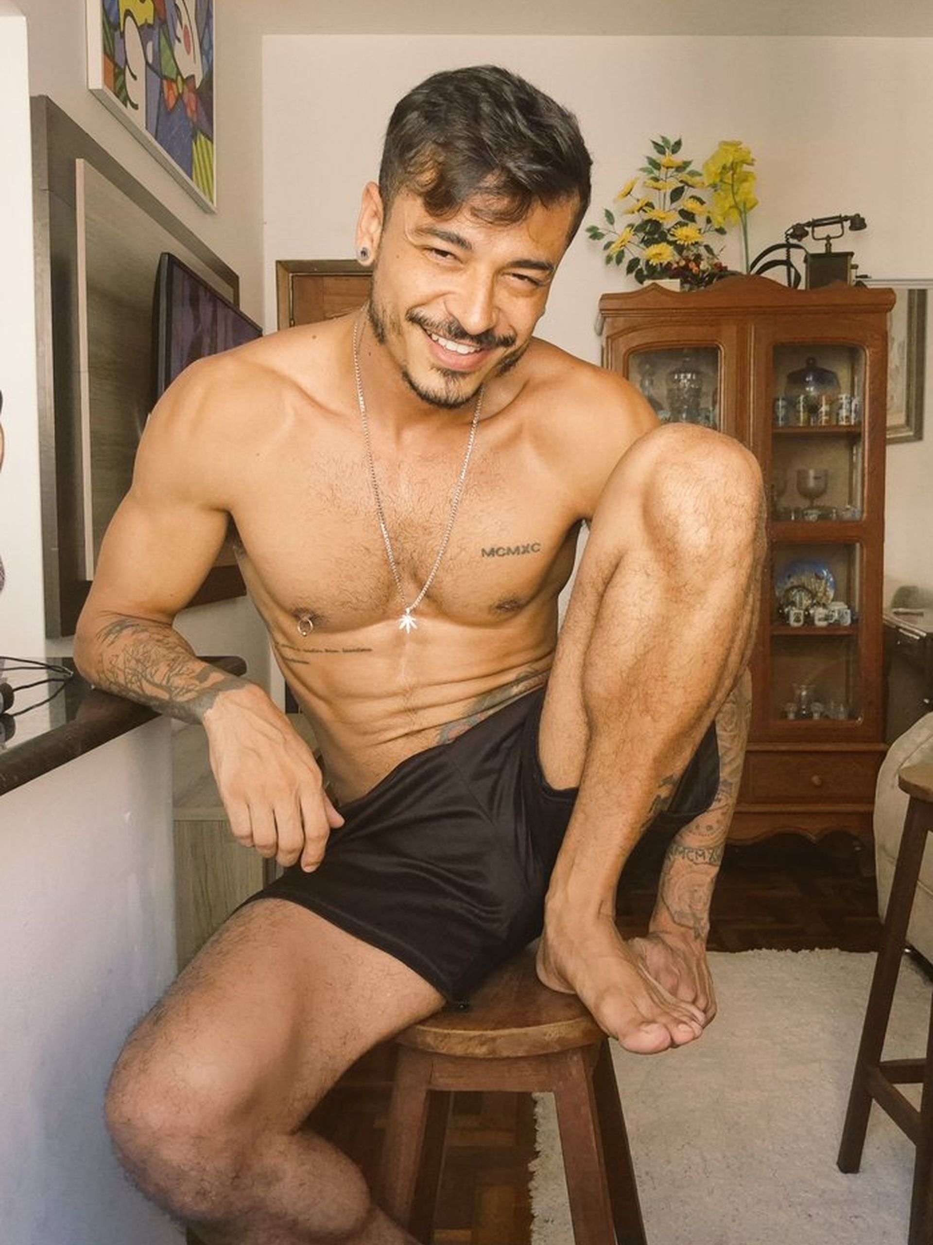 Brazilian gay porn performer Paulo Conceição