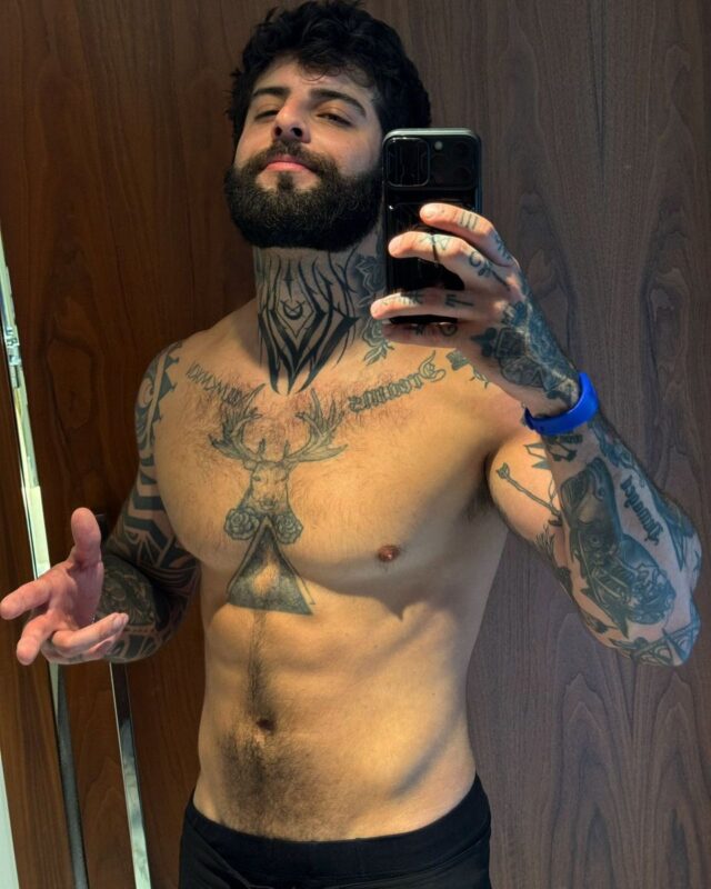 Brazilian gay porn performer Rafael Newbold