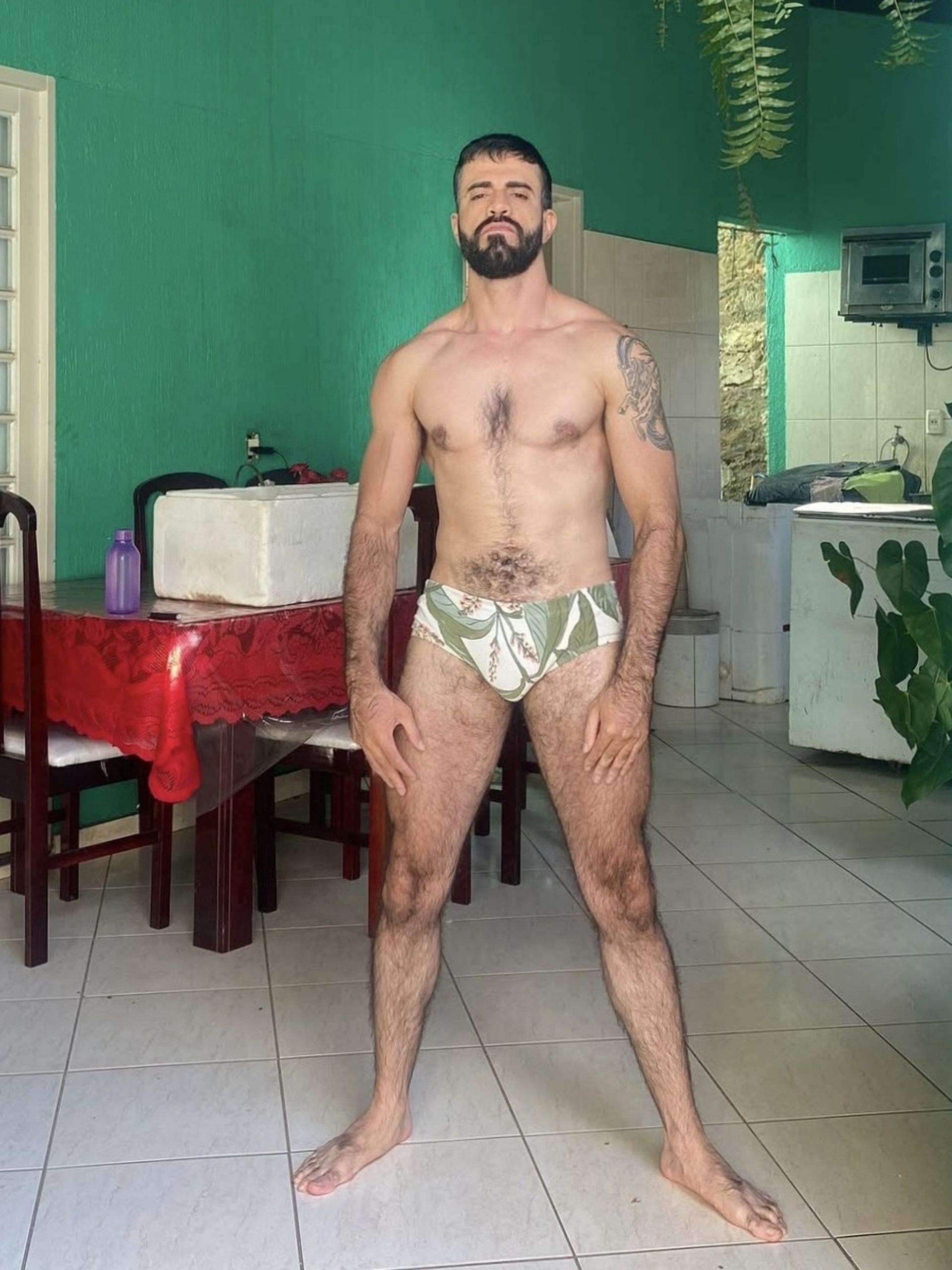 Brazilian gay porn performer Rapha Masters