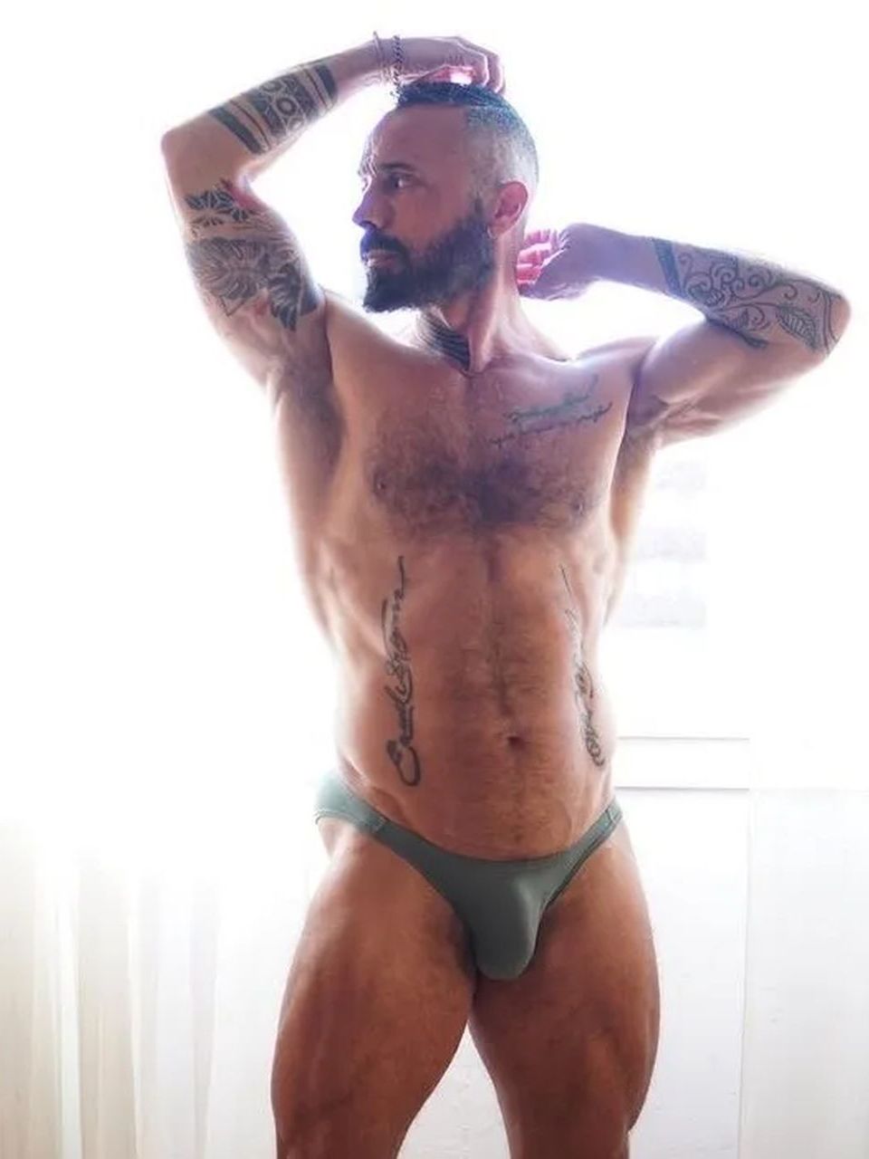 Argentinian gay porn performer Rey Kong
