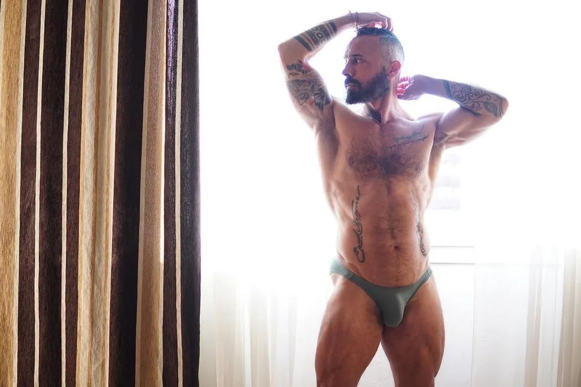 Argentinian gay porn performer Rey Kong