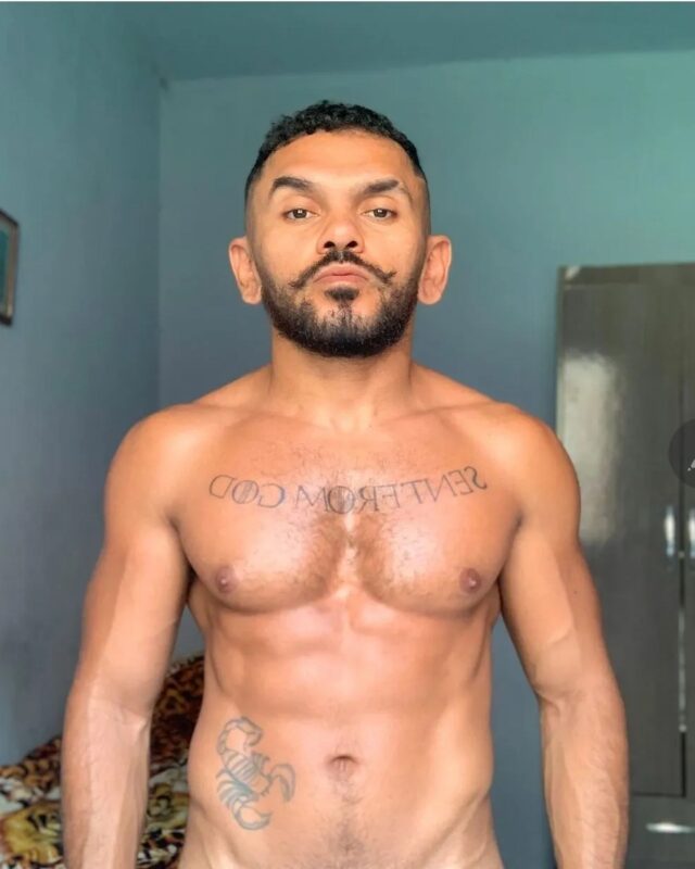 Brazilian gay porn performer Robin Wolf
