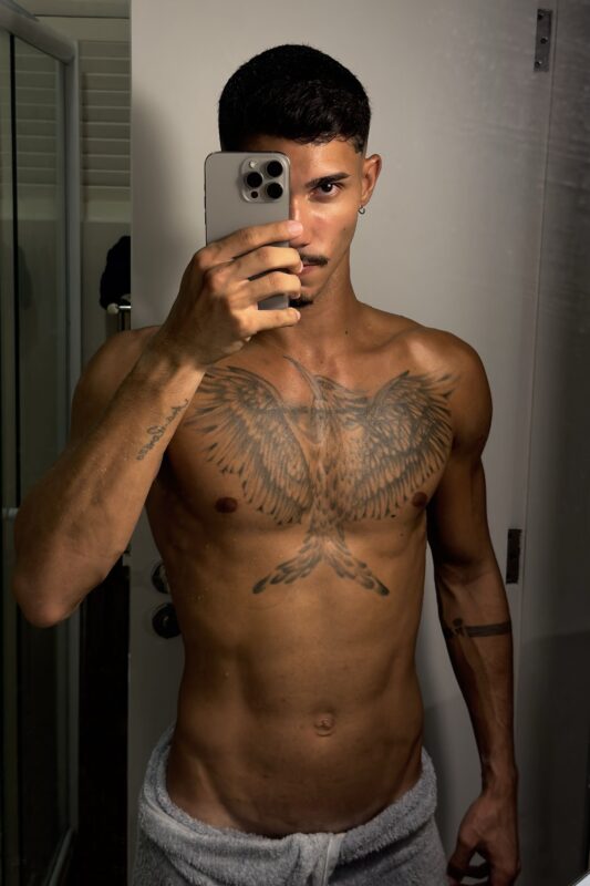 Brazilian gay porn performer Ronney Rebelle