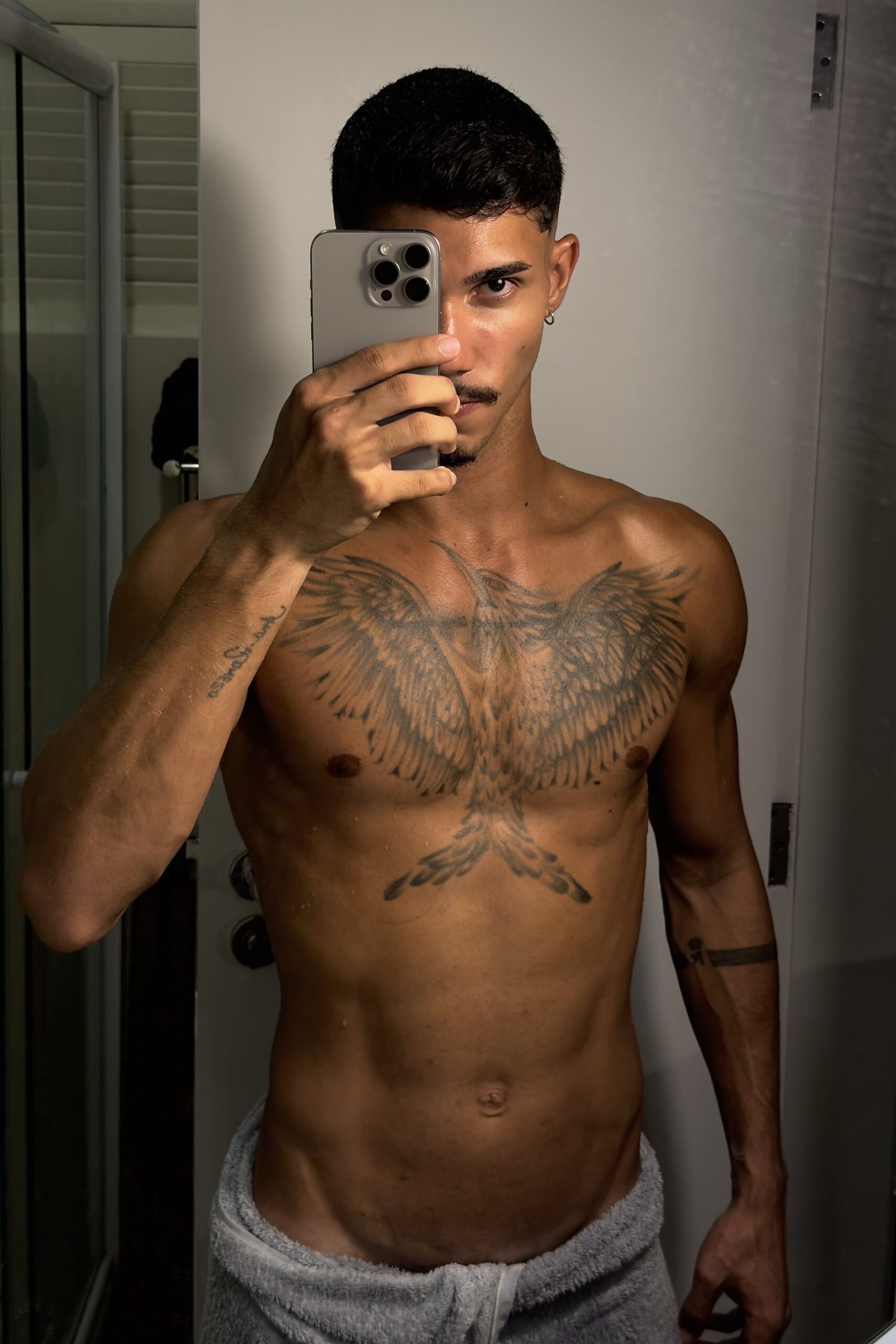 Brazilian gay porn performer Ronney Rebelle