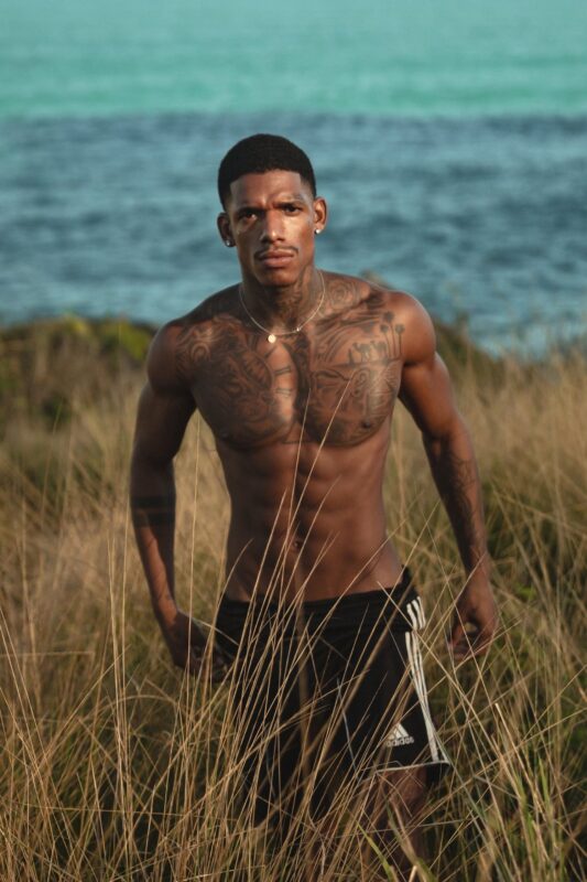 Brazilian gay porn performer Sandrias