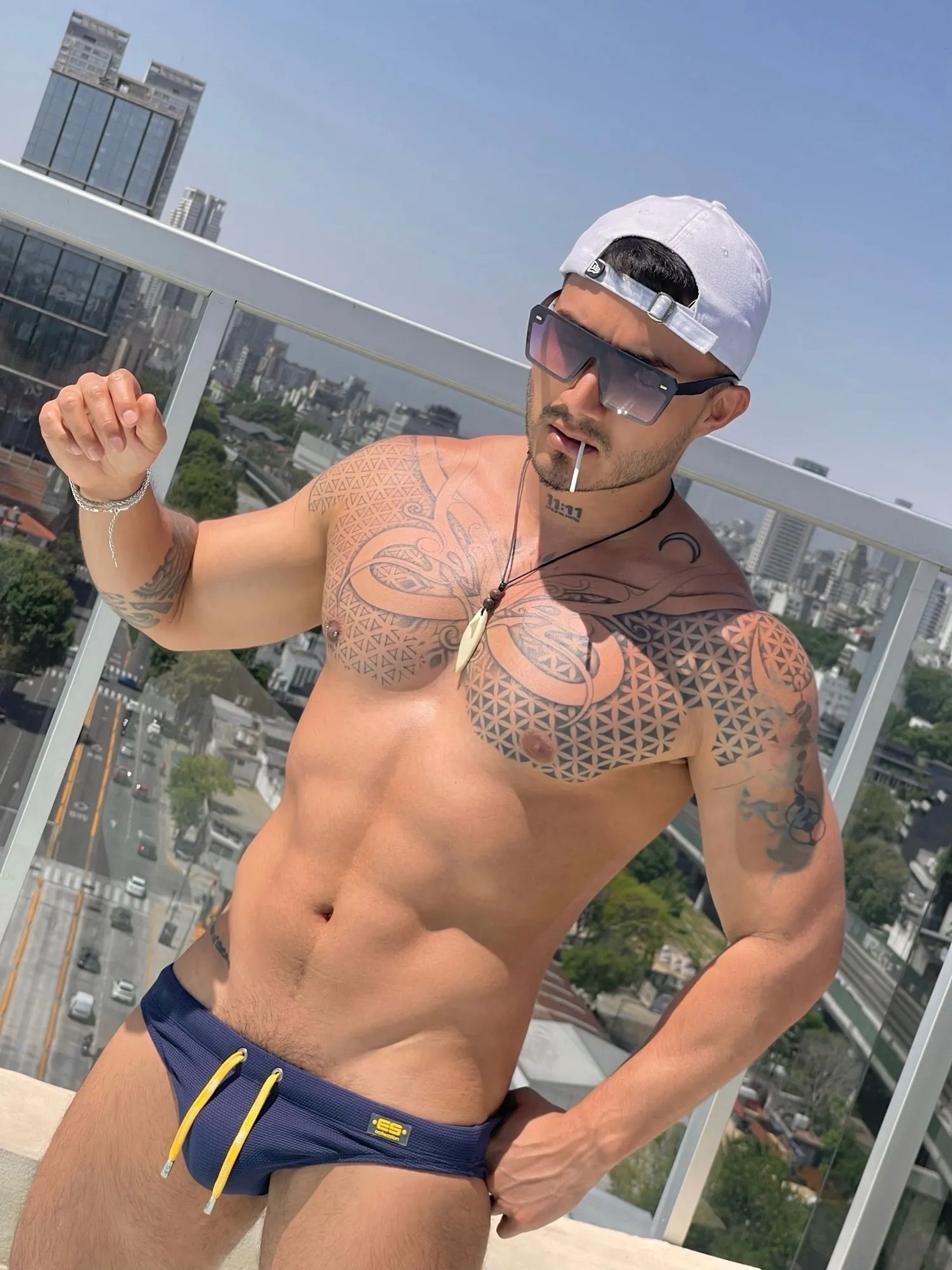 Colombian-Argentinian gay porn performer Thiago Dumont