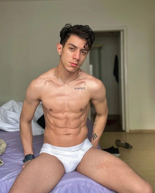 Brazilian gay porn performer Vitor Lopes