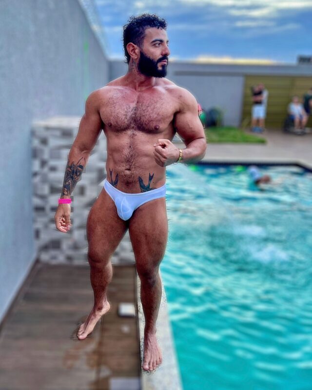 Brazilian gay porn performer Wiktor Dias