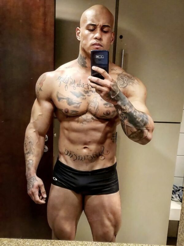 Brazilian gay porn performer Apollo Pitbull