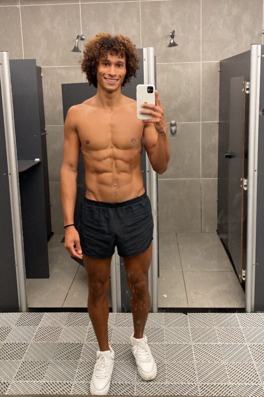 Brazilian gay porn performer Curly Bboy