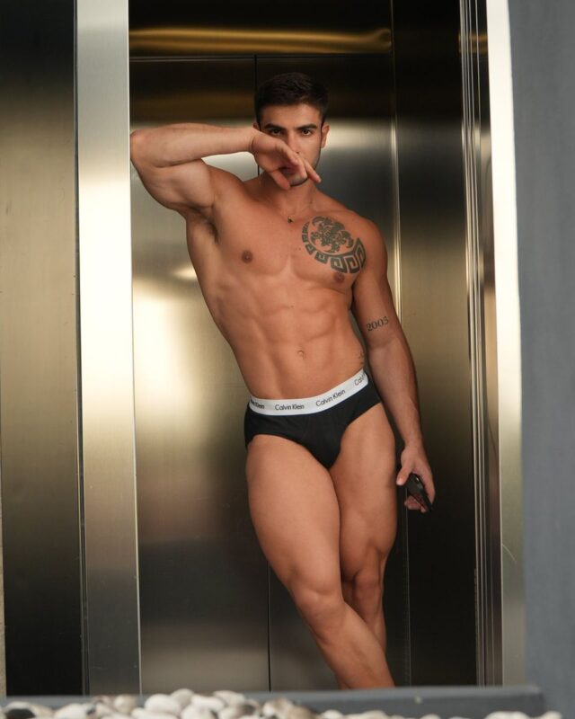Colombian gay porn performer Daniel Montoya