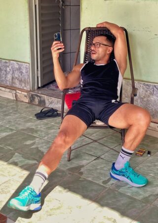 Brazilian gay porn performer Desito Dávila