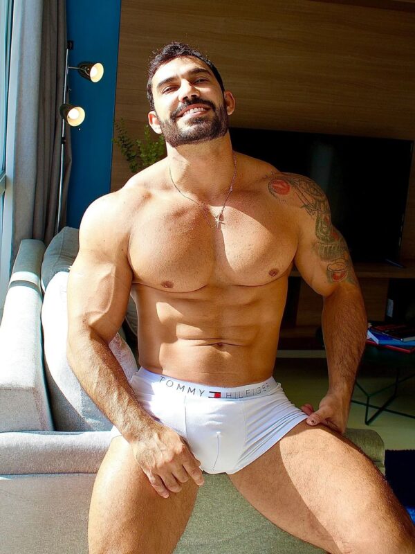 Brazilian gay porn performer Diego Mineiro