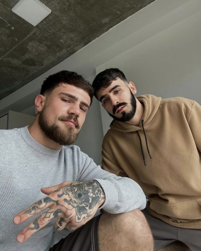 Brazilian gay porn performers Felippe Masson and Ivan Dotcom